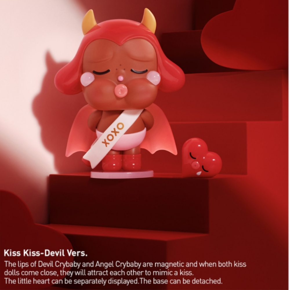 UNOPENED BOX Kiss Kiss Devil Crybaby Crying For Love Blind Box From Popmart